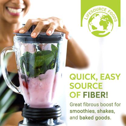 LifeSource Oat Fiber 500 (1 lb) – Keto, Zero-Carb, Gluten-Free