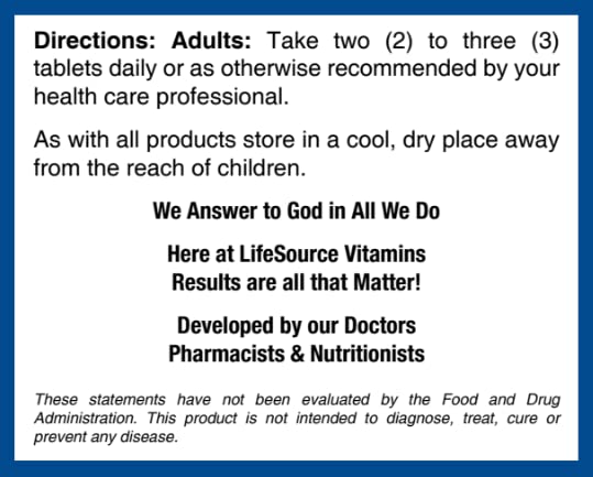 LifeSource Vitamins Pancreas Health - 18 All-Natural Synergistic Ingredients for Pancreas Support
