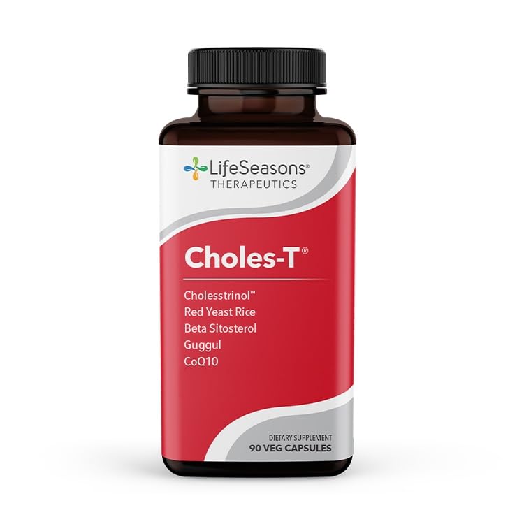 LifeSeasons Choles-T Cholesterol Support Supplement - 90 Capsules