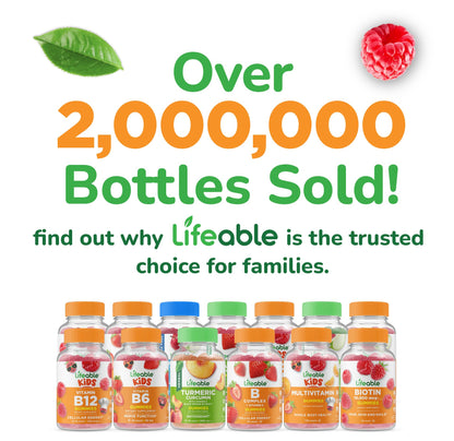 Lifeable Cranberry Gummies for Women – 60 Count | 25,000 mg Equivalent