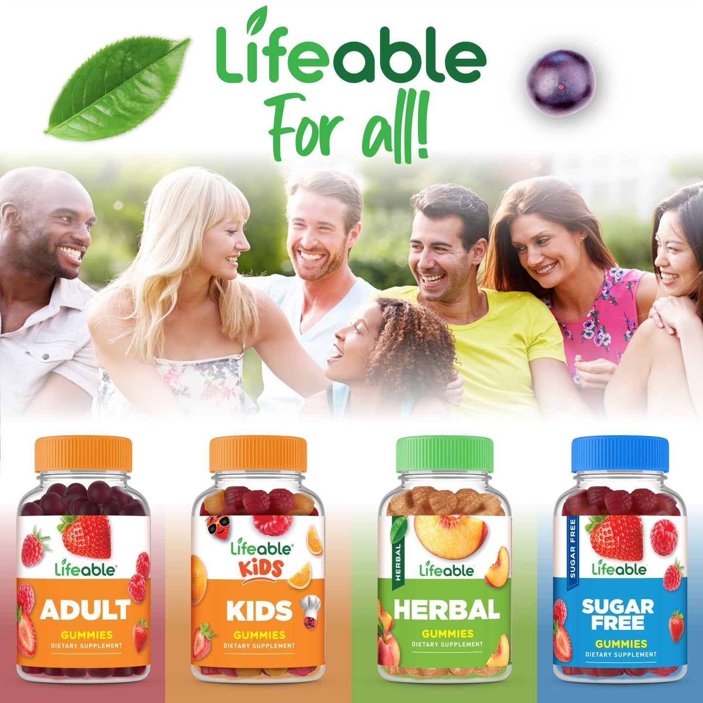 Kids Probiotics Gummies – 2 Billion CFU | Digestive & Immune Support | Lifeable