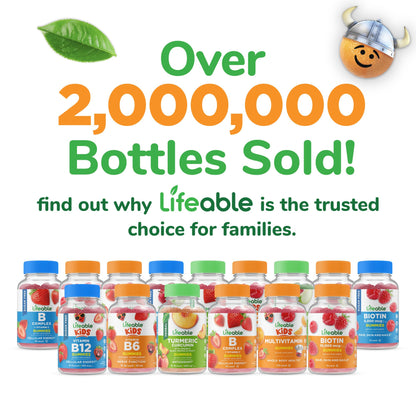Kids Probiotics Gummies – 2 Billion CFU | Digestive & Immune Support | Lifeable