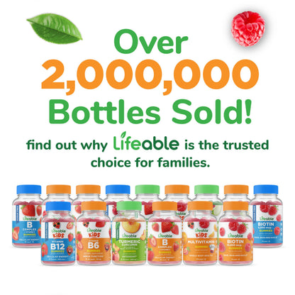 Lifeable Moringa Gummies for Adults – 4000mg Moringa Extract | 60 Gummies