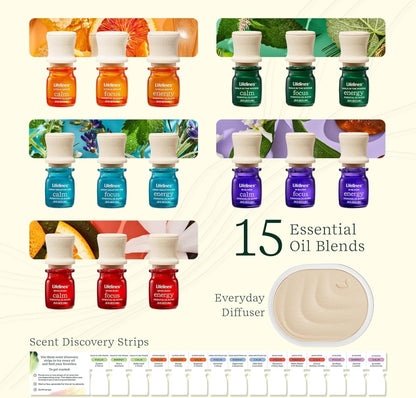 Lifelines Essential Oil Blends Gift Set with Everyday Diffuser