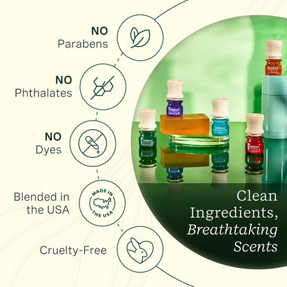 Lifelines Essential Oil Blends 4-Pack – Joy, Calm, Focus & Energy | Precision Pump Diffusers