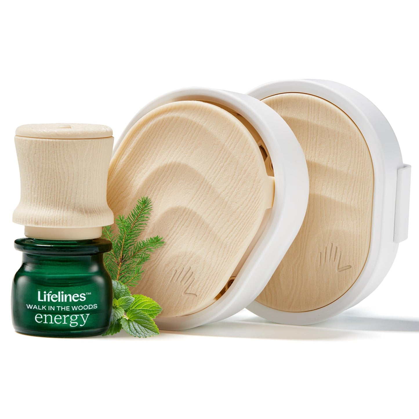 Lifelines Everyday Passive Diffuser Set – Cordless Car Diffuser & Small Space