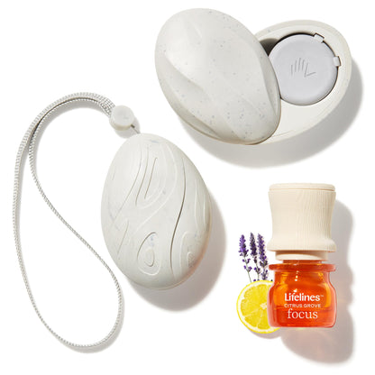 Lifelines Grounding Stones 2-Pack – Scented Fidget Diffuser for Calm & Focus