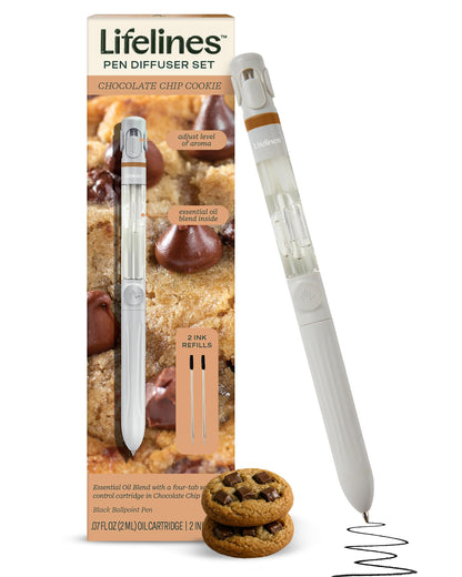 Lifelines Pen Diffuser Set – Chocolate Chip Cookie Aromatherapy Pen