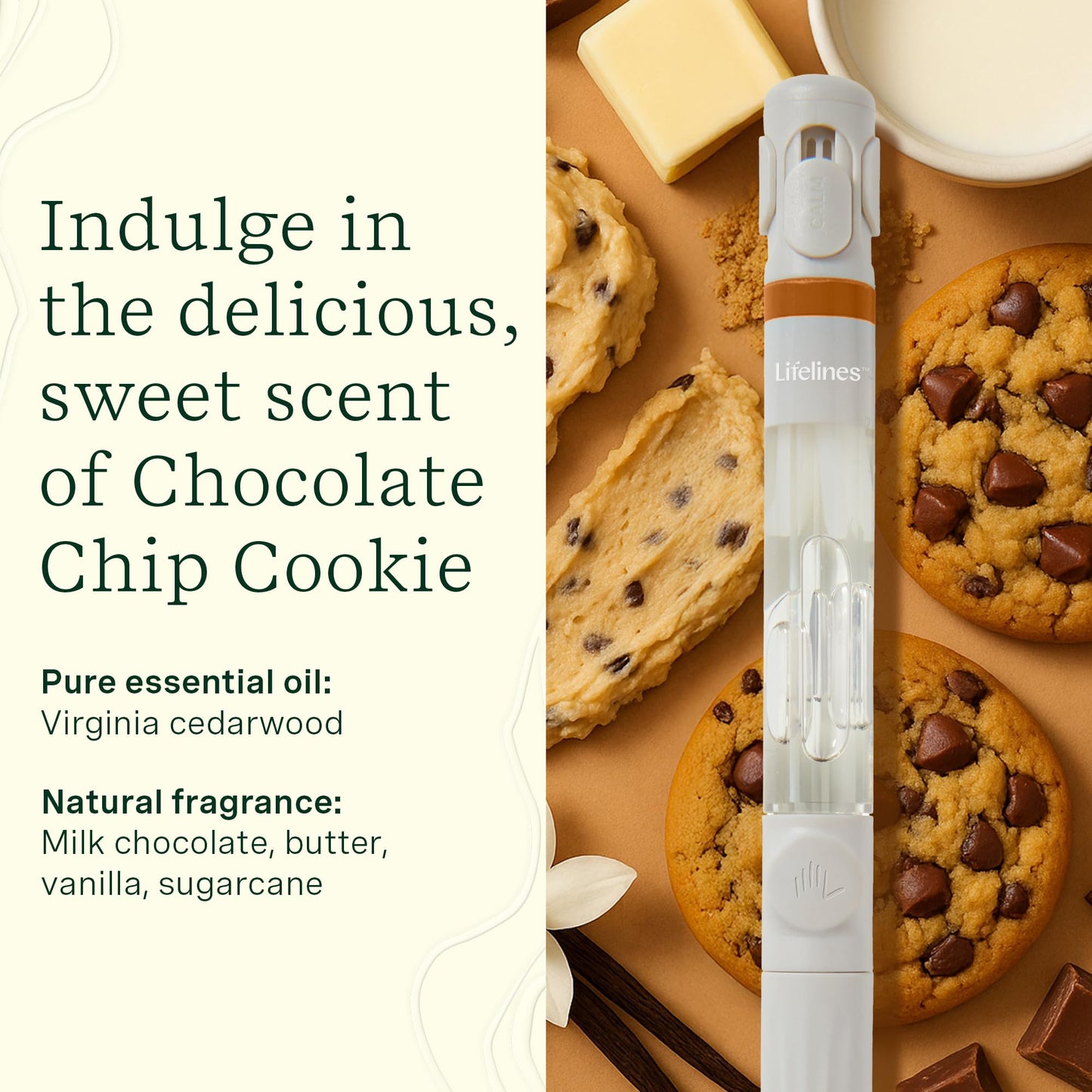 Lifelines Pen Diffuser Set – Chocolate Chip Cookie Aromatherapy Pen