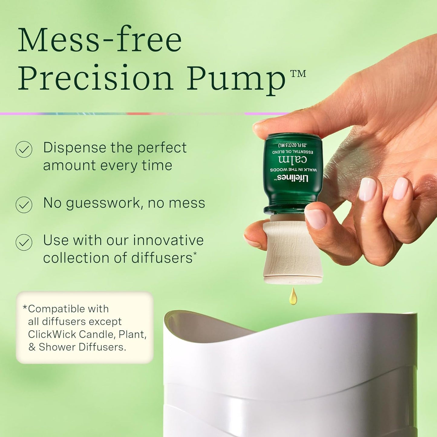 Lifelines Walk in the Woods Essential Oil Blends 4-Pack | Precision Pump