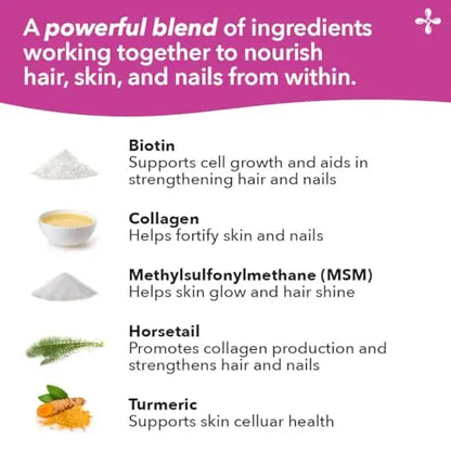 LifeSeasons Beau-T - Hair, Nail & Skin Supplement | 90 Capsules BritishVita | Premium UK Vitamins & Wellness Supplements