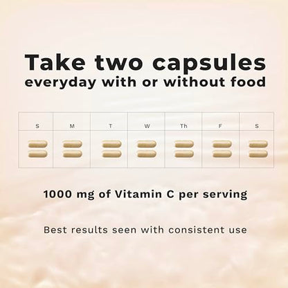 LifeSeasons Essentials Liposomal Vitamin C - Immunity, Skin & Collagen | 60 Caps
