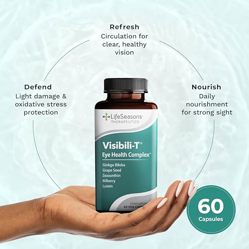 LifeSeasons Visibili-T – Eye Health & Vision Support (60 Capsules)