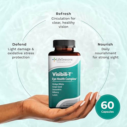 LifeSeasons Visibili-T – Eye Health & Vision Support (60 Capsules)