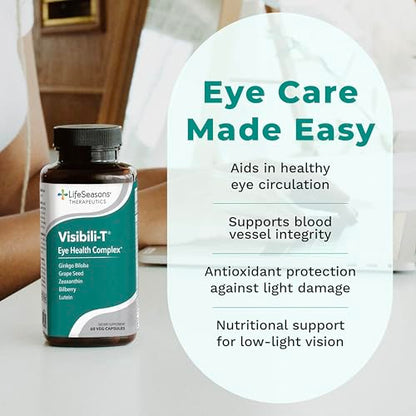 LifeSeasons Visibili-T – Eye Health & Vision Support (60 Capsules)