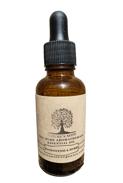 Frankincense & Myrrh Essential Oil – 100% Pure Grade | Nature's Note Organics