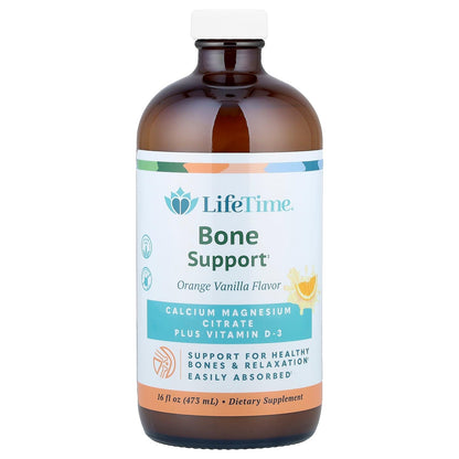 LifeTime Calcium & Magnesium Citrate + Vitamin D-3 Orange Vanilla
