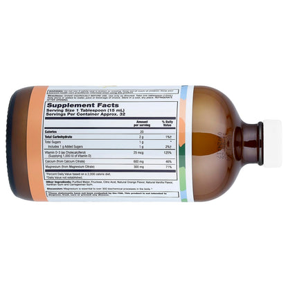 LifeTime Calcium & Magnesium Citrate + Vitamin D-3 Orange Vanilla