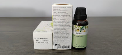 Jasmine Essential Oil 30ml | PHATOIL Long-Lasting Jasmine Oil for Aromatherapy, Diffusers, DIY Soap & Candles