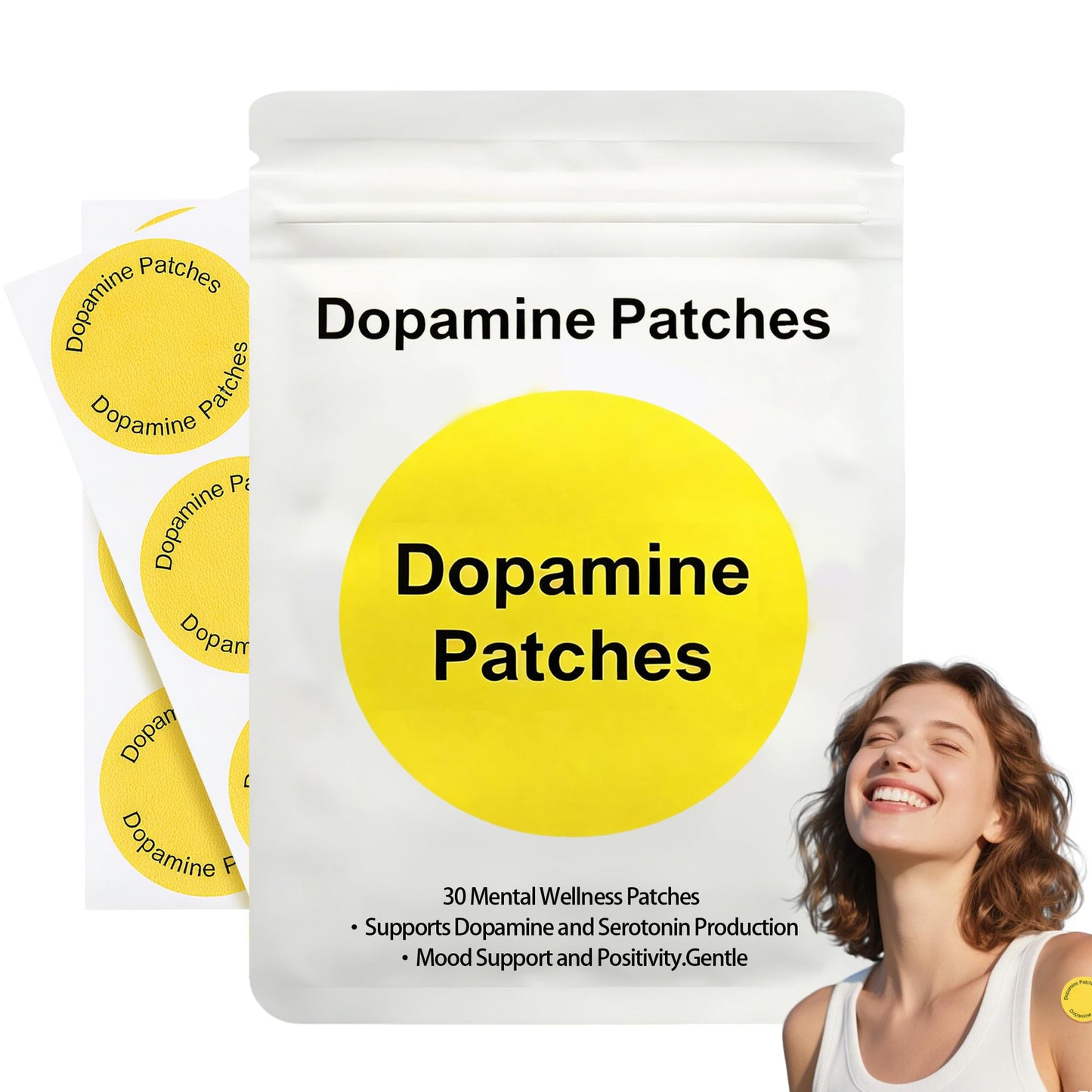 Liftouch Dopamine Patches – Focus, Mood & Motivation | Natural Transdermal Patches