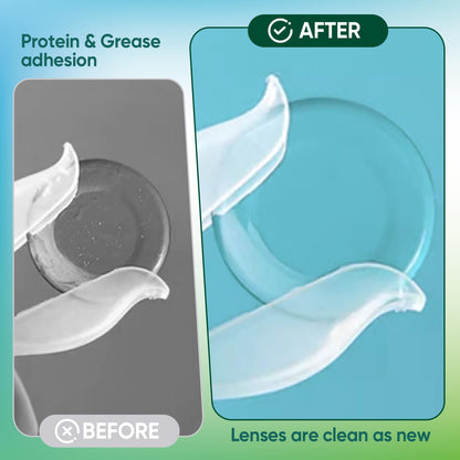 LIFVEAN Saline Contact Lens Solution for Soft & Rigid Gas Permeable Lenses | 4 Fl Oz | 4 Pack