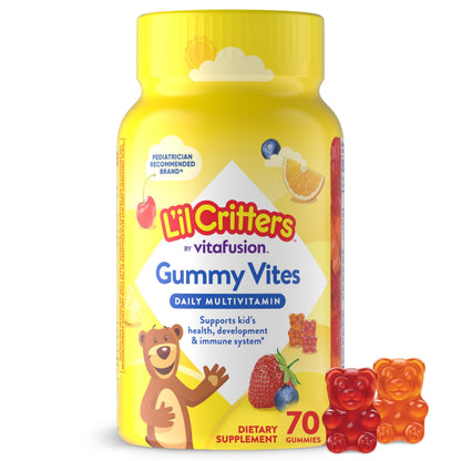 L’il Critters Gummy Vites Kids Multivitamin – Immune Support, 70 Count