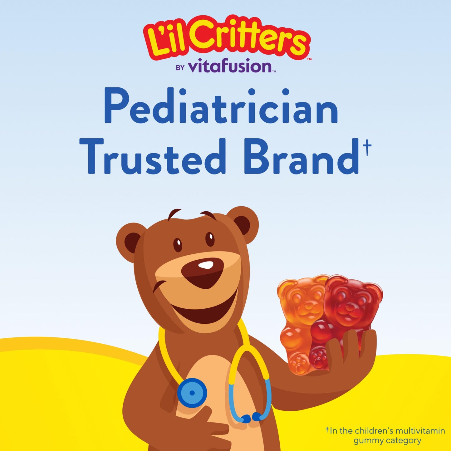 L’il Critters Gummy Vites Kids Multivitamin – Immune Support, 70 Count
