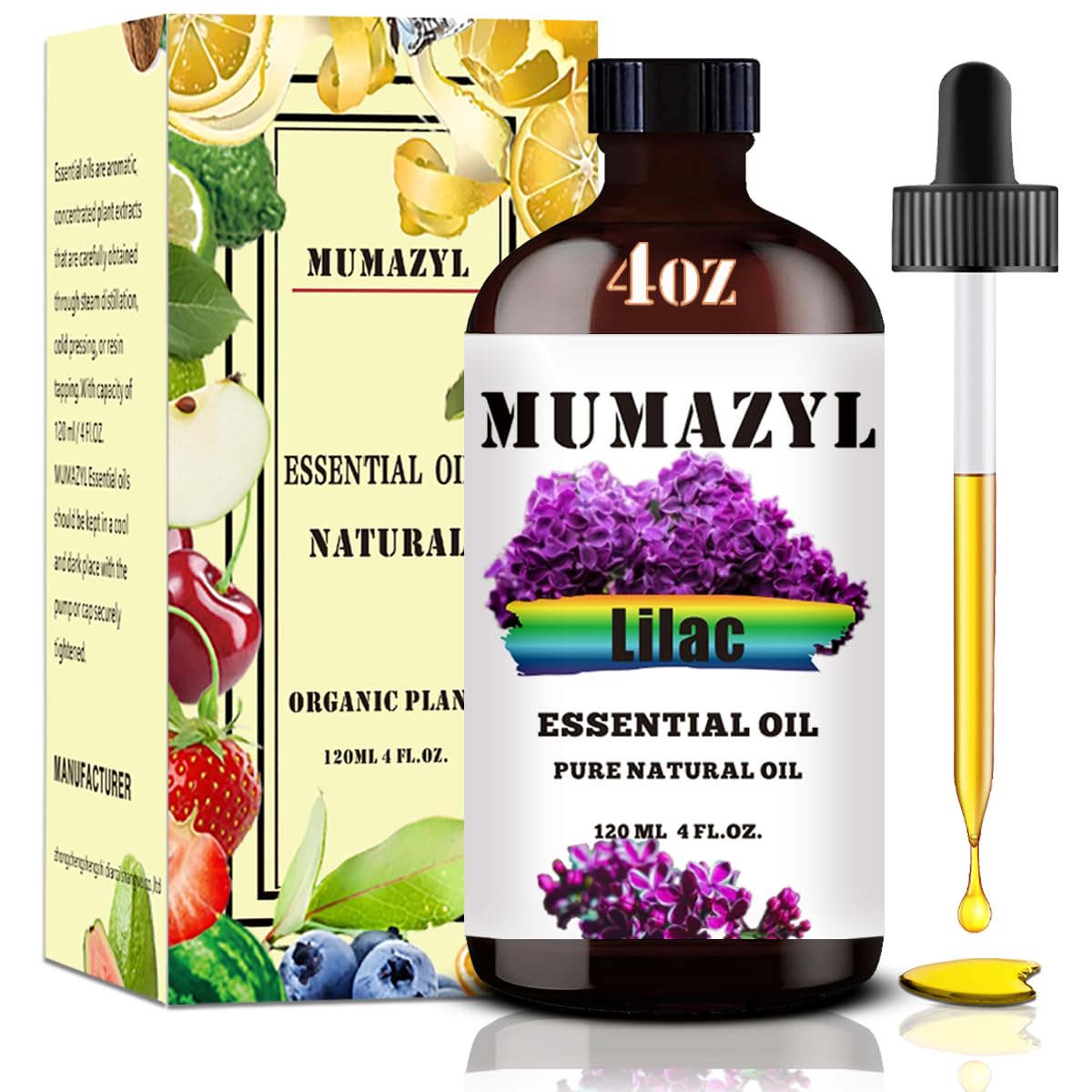 Lilac Essential Oil 4 Oz (120ml) for Diffuser & DIY Crafts