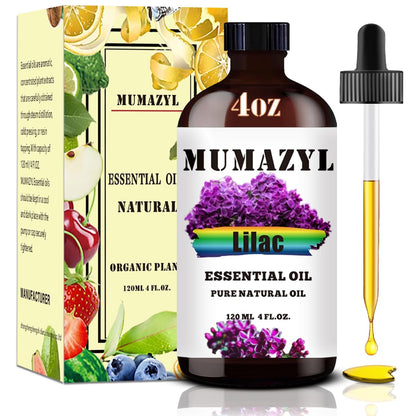 Lilac Essential Oil 4 Oz (120ml) for Diffuser & DIY Crafts