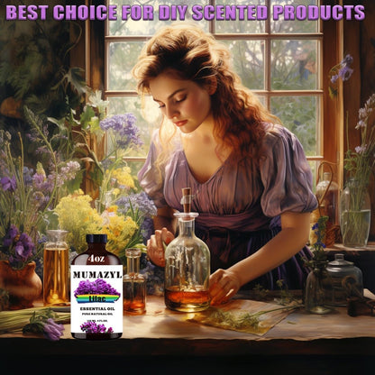 Lilac Essential Oil 4 Oz (120ml) for Diffuser & DIY Crafts
