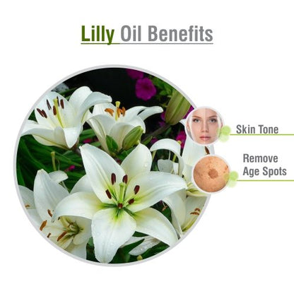 Lily (Lilium Auratum) Essential Oil - Pure & Natural Undiluted Oil, 30 ml | Aromatherapy & Therapeutic Grade