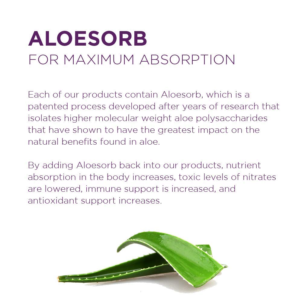 Lily of the Desert Aloe Vera Juice - Organic Inner Fillet, Preservative-Free, 128 Fl Oz | Gut Health & Skin