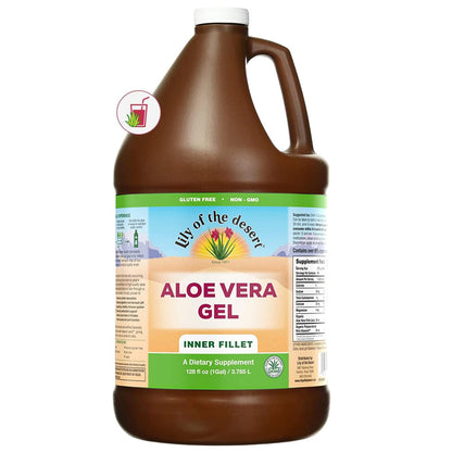Lily of the Desert Aloe Vera Gel – Inner Fillet, Bio-Active 128 oz