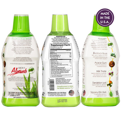 Lily of the Desert Aloe Vera Herbal Detox Formula – 32 oz | Gut Health & Liver Support