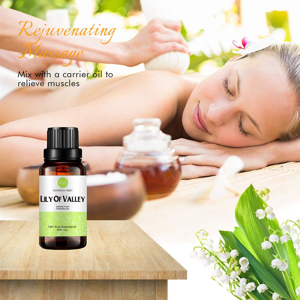 Lily of Valley Essential Oil 30ML – 100% Pure and Natural | Rainbow Abby