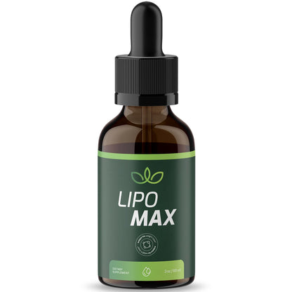 Lipo Max Drops | Premium Liquid Drops for Natural Support - 1 Month Supply