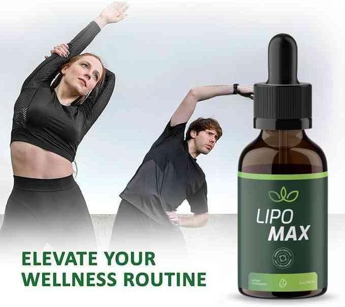 Lipo Max Drops | Premium Liquid Drops for Natural Support - 1 Month Supply