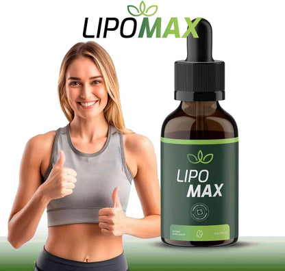 Lipo Max Drops | Premium Liquid Drops for Natural Support - 1 Month Supply