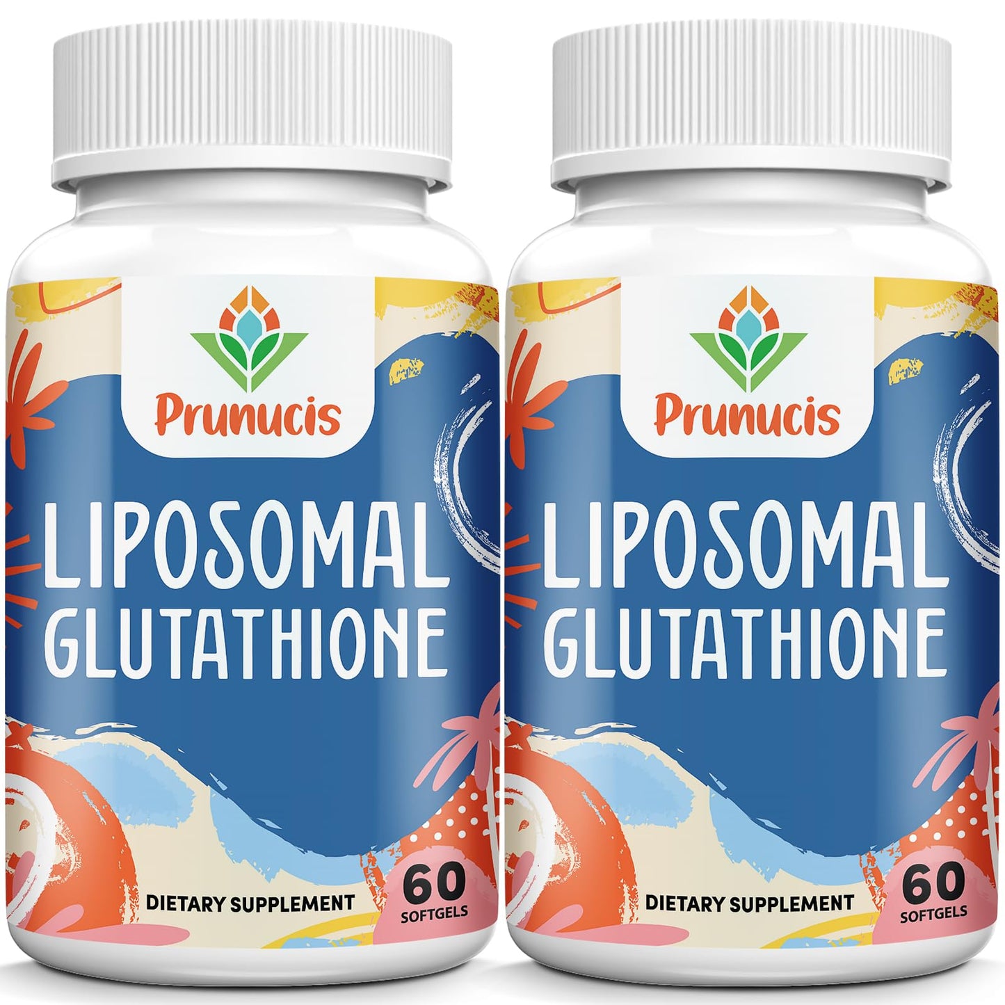 2400MG Liposomal Glutathione with Vitamin C, Milk Thistle & Alpha-Lipoic Acid - 120 Softgels