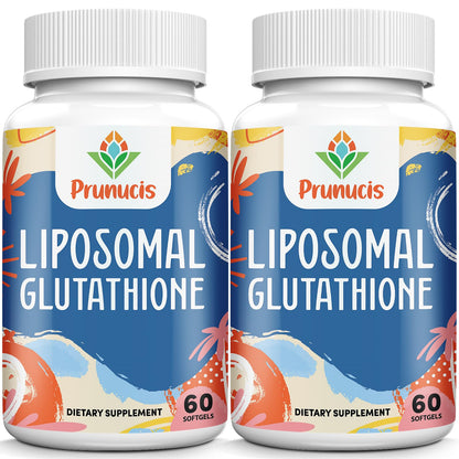 2400MG Liposomal Glutathione with Vitamin C, Milk Thistle & Alpha-Lipoic Acid - 120 Softgels