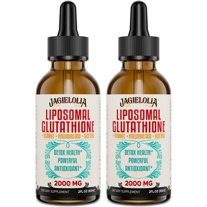 Liposomal Glutathione Liquid 2000MG – Antioxidant Detox, Vegan | 4 FL.OZ