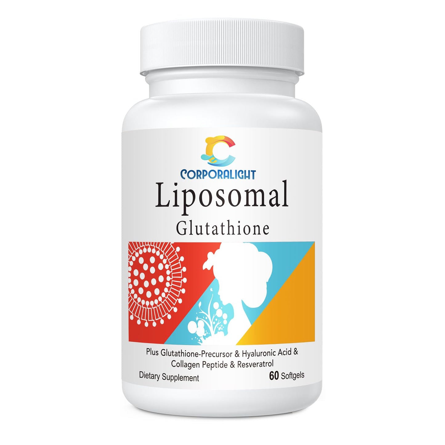 Liposomal Glutathione Softgels - Enhanced Absorption | L-Glutathione, Immune Support, Liver Detox | 60 Softgels