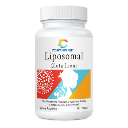 Liposomal Glutathione Softgels - Enhanced Absorption | L-Glutathione, Immune Support, Liver Detox | 60 Softgels