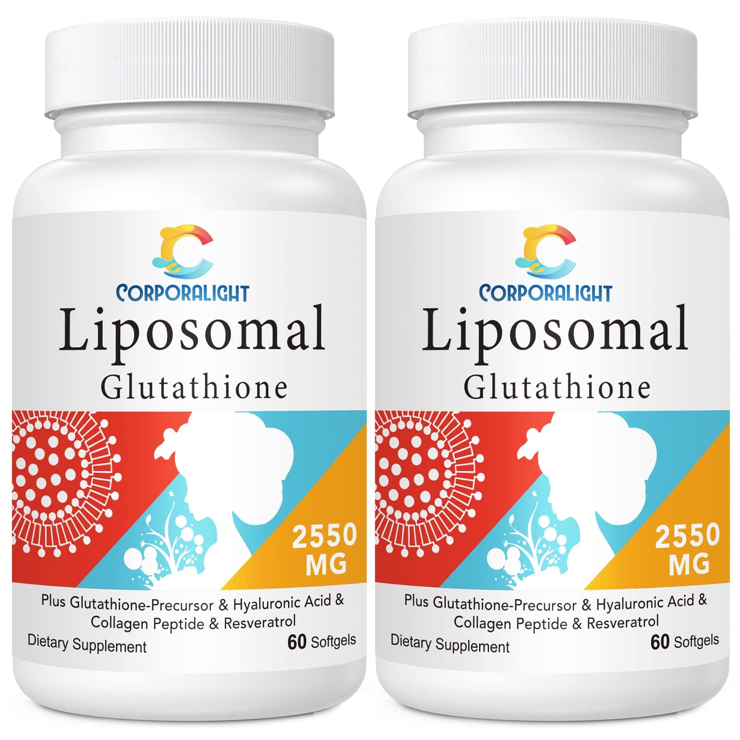 Liposomal Glutathione Softgels - Enhanced Absorption, Immune & Liver Support (Gluten Free, 120 Softgels)