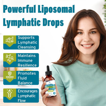 Liposomal Lymphatic Drops – Herbal Blend with Elderberry & Echinacea (2 FL OZ)
