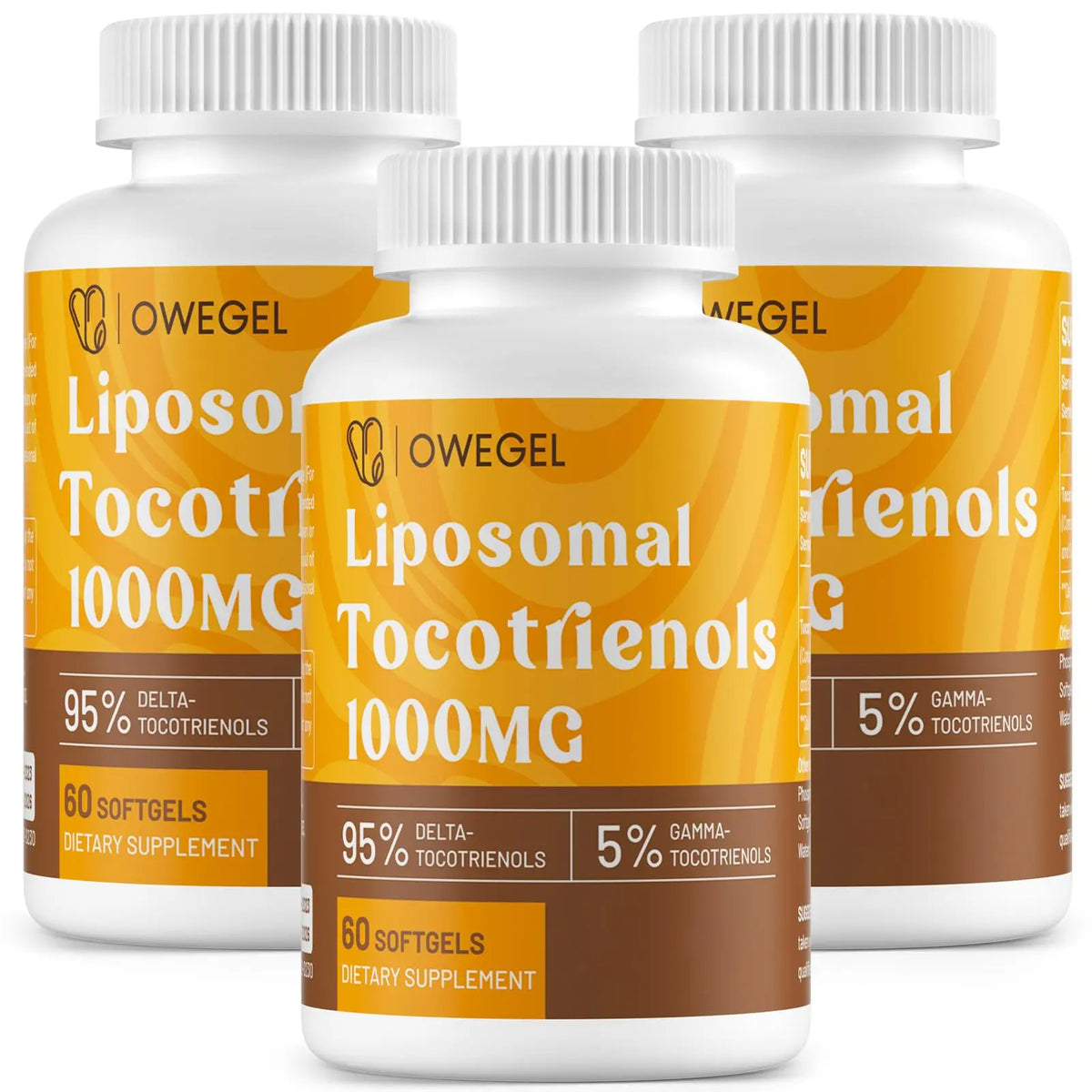 owegel Liposomal Tocotrienols 1000mg – High Bioavailability Vitamin E Tocotrienols, 60 Softgels BritishVita | Premium UK Vitamins & Wellness Supplements