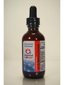 Liposomal Vitamin B-12 with L-5-MTHF (2 oz) | Methylcobalamin & Methylfolate Liposome