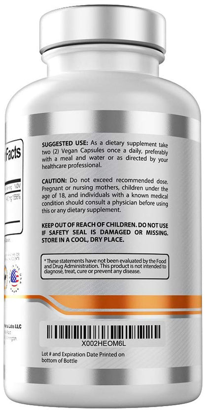 Liposomal Vitamin C 1400mg - 180 Vegan Capsules | China-Free, High-Absorption