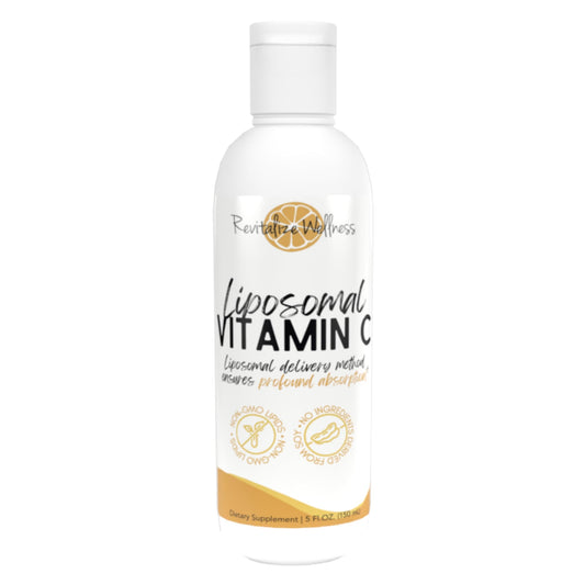 Revitalize Wellness Liposomal Vitamin C 1,000 mg - Pure, Corn Free, GMO-Free, 30 Servings BritishVita | Premium UK Vitamins & Wellness Supplements