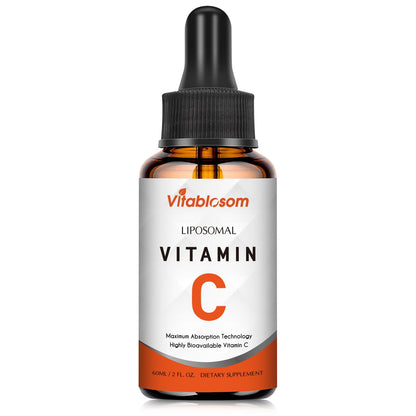 Liposomal Vitamin C Liquid Drops for Adults – Maximize Vitamin C, 60ml (1 Bottle)